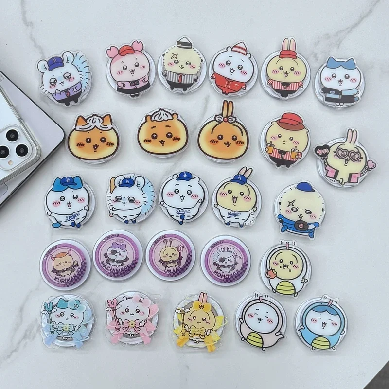 かわいい日本アニメ Chiikawa ウサギ Hachiware Magsafe 磁気電話グリップ Tok スタンド iPhone 折りたたみ式ワイヤレス充電ホルダー