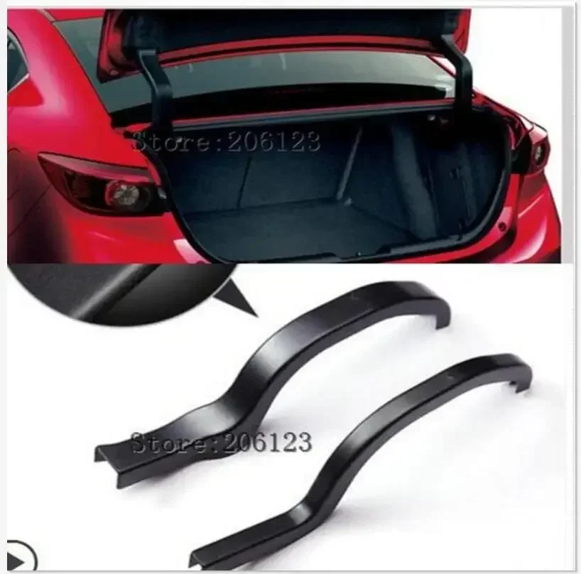 

2014 2015 2016 2017 2018 2019 for For Mazda 3 2pcs cover Tailgate Boot Ascensor de apoyoSpring Support rod protection cove
