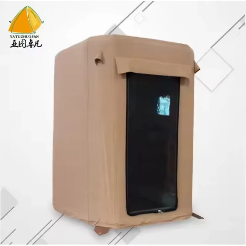 

2025 Large Size Waterproof Camping Inflatable Shower Tent Toilet Changing Room Hiking Shower Tent