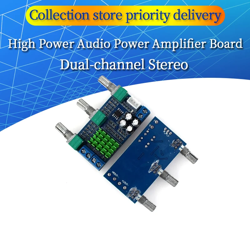 XH-M567 TPA3116D2 Dual-channel Stereo High Power Digital Audio Power Amplifier Board Audio Power Amplifier Board 80W*2