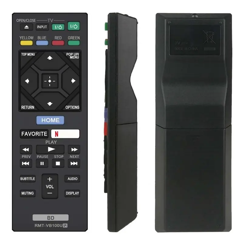 A31T RMT-VB100U Remote Control for Sony Blu-Ray Player BDP-BX350 BDP-BX550 BDP-S1500 BDP-S2500 BDP-S3500