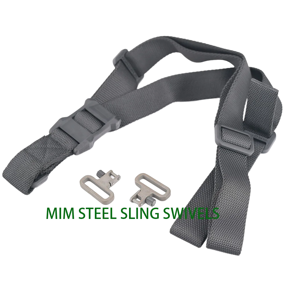 Tactical Sling with 1.25 QD Swivels Adjustable High Load-Bearing Capacity for Outdoor Sports