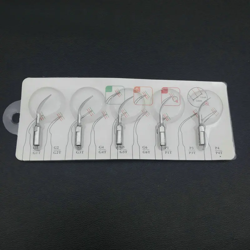 5pcs/lot Dental Ultrasonic Scaler Tips GD1 Compatible with DTE/Satelec Scaler Handpiece Teeth Whitening Dental Equipment