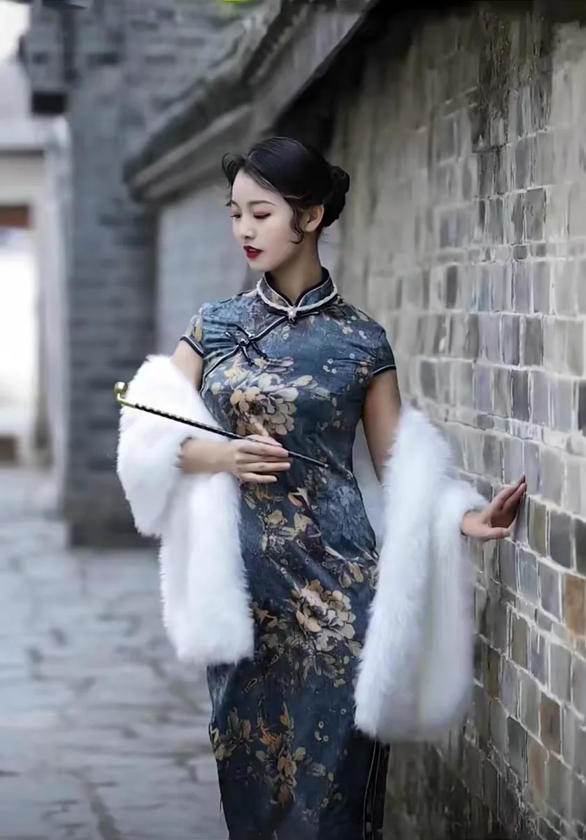 

Soul Young Faux Fur Collar Women's Neck Warmer Scarf Wrap Retro Noble Style Christmas Present Daughter Family Gathering