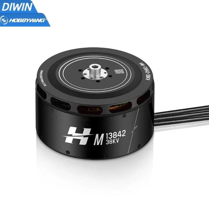 

2025 Новый бесщеточный двигатель HM13842 34KV 38KV для радиоуправляемых дронов Максимальная тяга 105 кг 108 кг Вынос 140 ~ 160 кг Аксессуар для тяжелого подъема