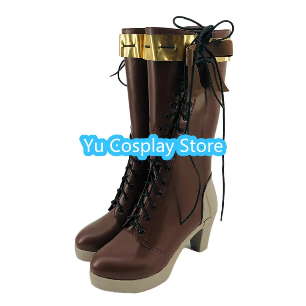 يو تأثيري مخزن البنفسجي تأثيري أحذية أنيمي تأثيري أحذية أحذية أزياء الهالوين الدعائم