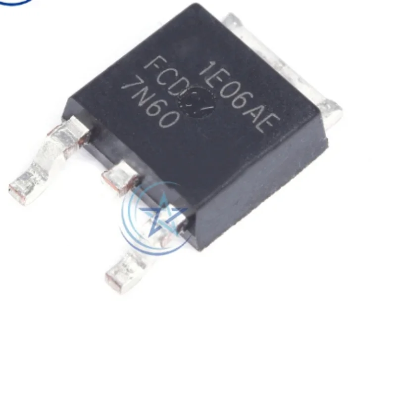 Nchannel MOSFET, 7N60, FCD7N60TM, FCD7N60, TO-252, 100% original, importado novo, 5 PCes