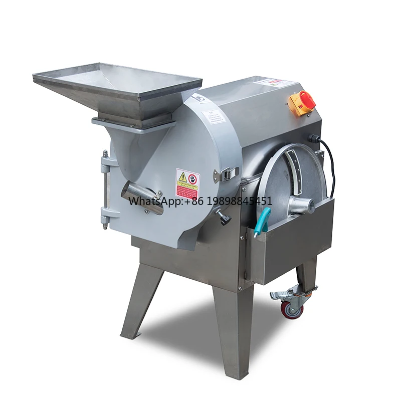 

Electric Stainless Steel Pepper Carrot Onion Potato Ginger Slicer Shredding Slicing Dicing Cutting Machine