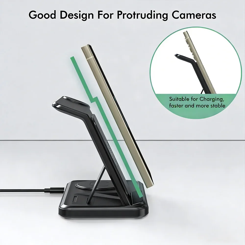 3 IN 1 Wireless Charger Statio – Watch Charger Cable recenzja i cena