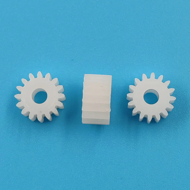163A 0.5M Gears Modulus 0.5 16 Teeth Plastic Gear Parts Roller Toy Accessories 10pcs/lot