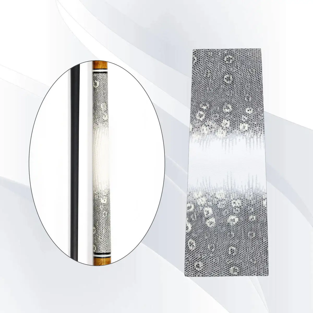 

Billiard Accessory Premium Quality Real Leather Wrap for Billiard Pool Cue Stick Butt Hand Grip Leather