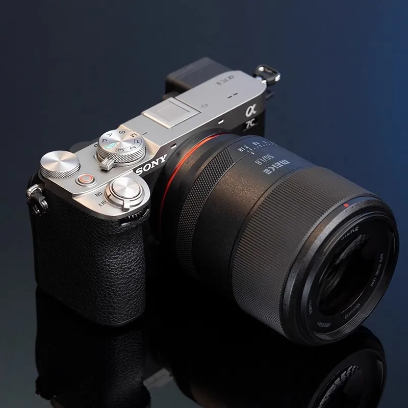 Meke 55mm f1.8 Pro Obiettivo STM con messa a fuoco automatica Full Frame Grande apertura Risoluzione 8K per fotocamere Sony E Nikon Z Lumix Leica L Mount