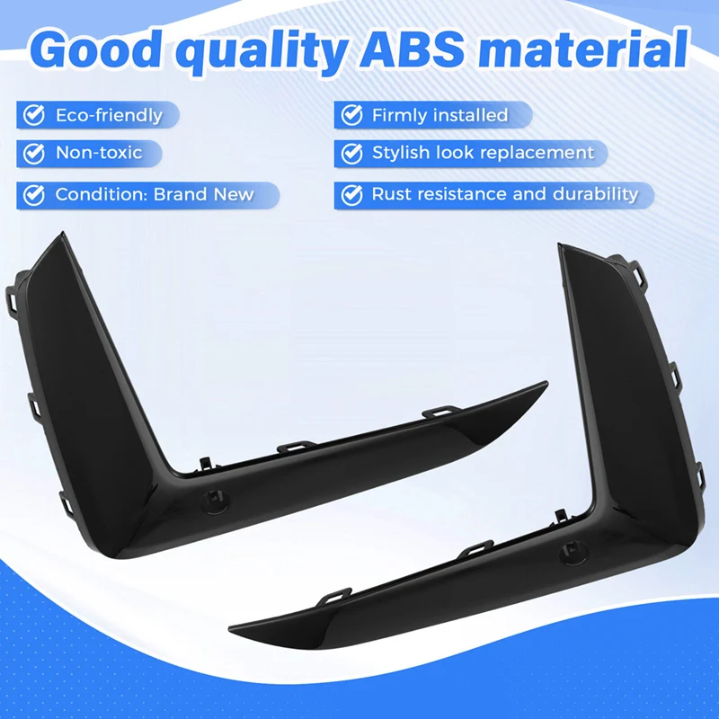 สําหรับ BMW 5 Series G30/G38 กันชนหน้าซ้าย/ขวา Moulding Strip 51118747845 51118747846   คิ้วคิ้วกันชนหน้า