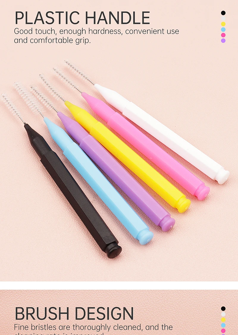 10/20Pcs Mini Augenbraue Pinsel Einweg Stirn Dauerwelle Pinsel Stirn Lift Liefert Wimpern Verlängerung Kamm Make-Up-Tool Interdentalbürsten – Detail 5