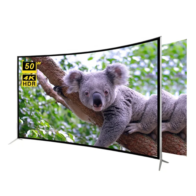 التخصيص المتقدم STLF ZJW حار بيع أفضل سعر 4K HD تلفزيون مقاوم للسقوط 50 بوصة أندرويد تلفزيون ذكي تخصيص الإطار و