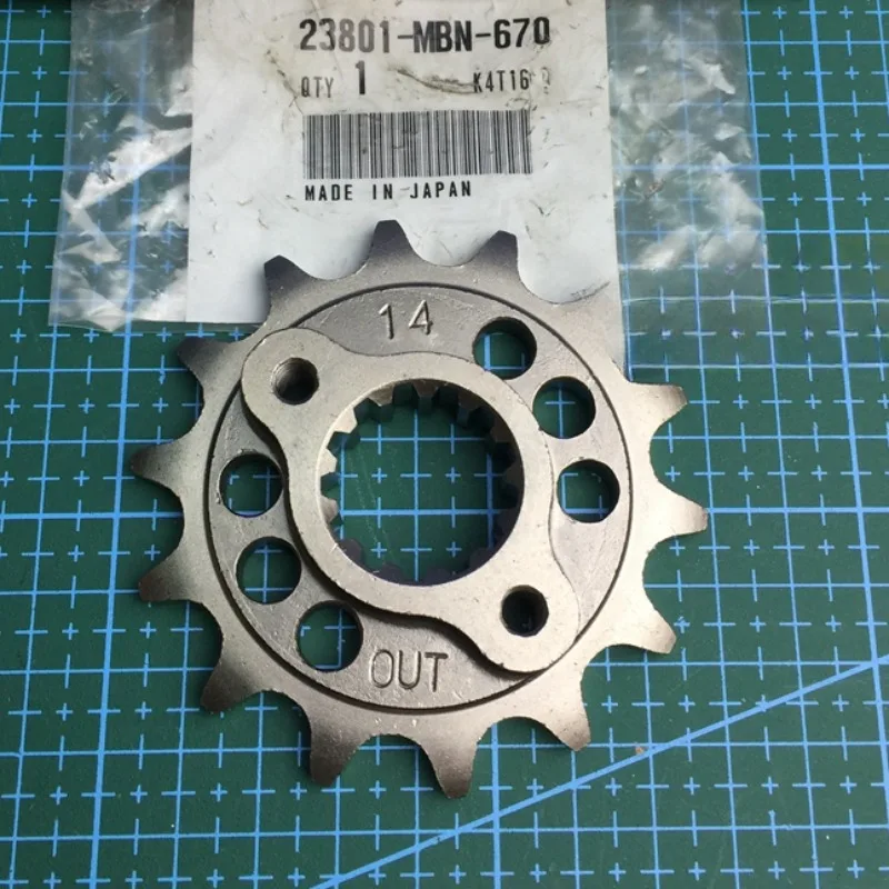 For Japan original XR650R 00-07 small crankset 14T 23801-MBN-670