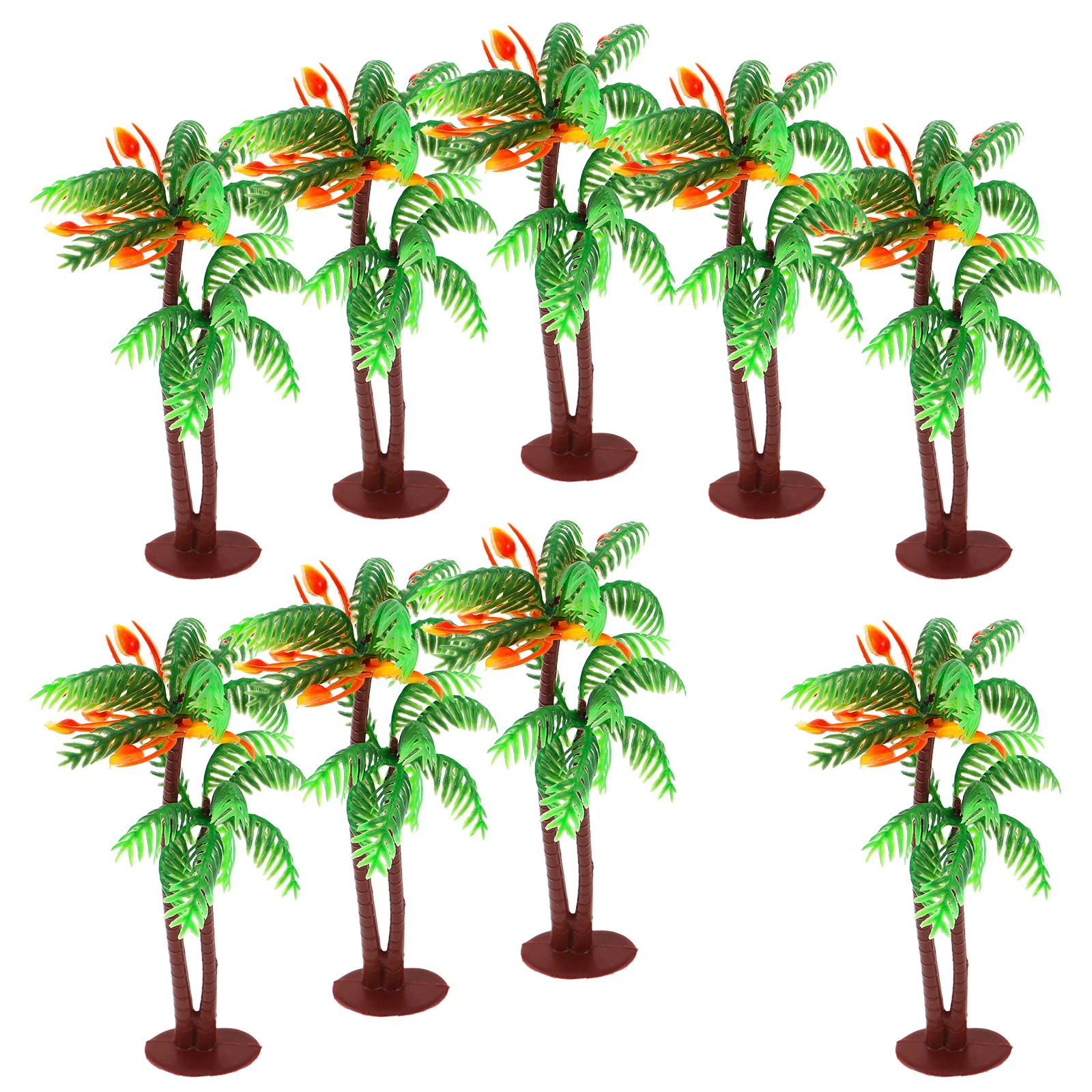 

Micro Landscape Landscaping Coconut Palm Tree Decor Craft Trees for Projects Fake Coconuts