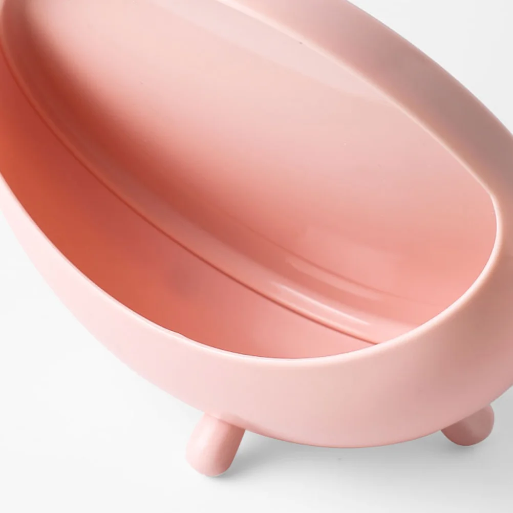 

Stylish Pink Nordic Desktop Vanity Mirror with Storage Box for Cosmetics and Ornaments Desktop Storage Vanity Mirror