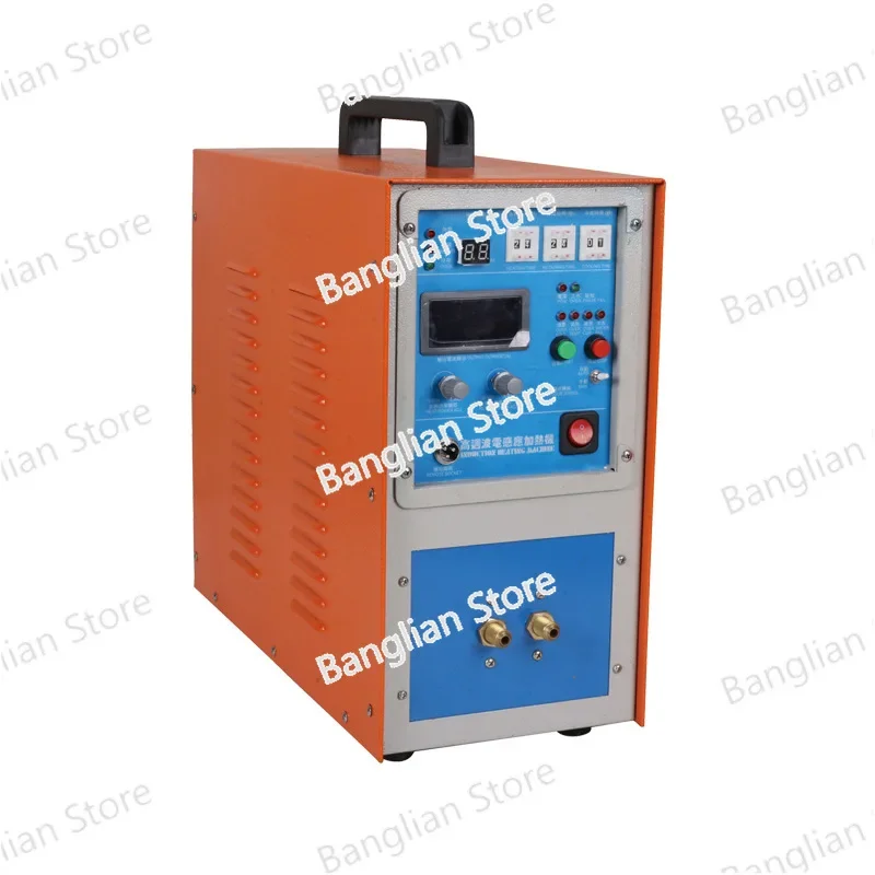 20KW High Frequency Induction Heater Quenching and Annealing Equipment 220V High Frequency Welding Machine Metal Melting Furnace