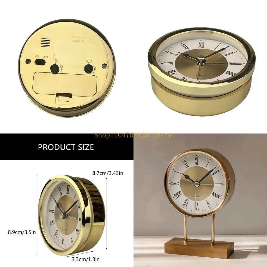 

Качественная золотая вставка для часов 89 мм, долговечность и устойчивость к ржавчине, вставка для часов, прозрачная крышка для