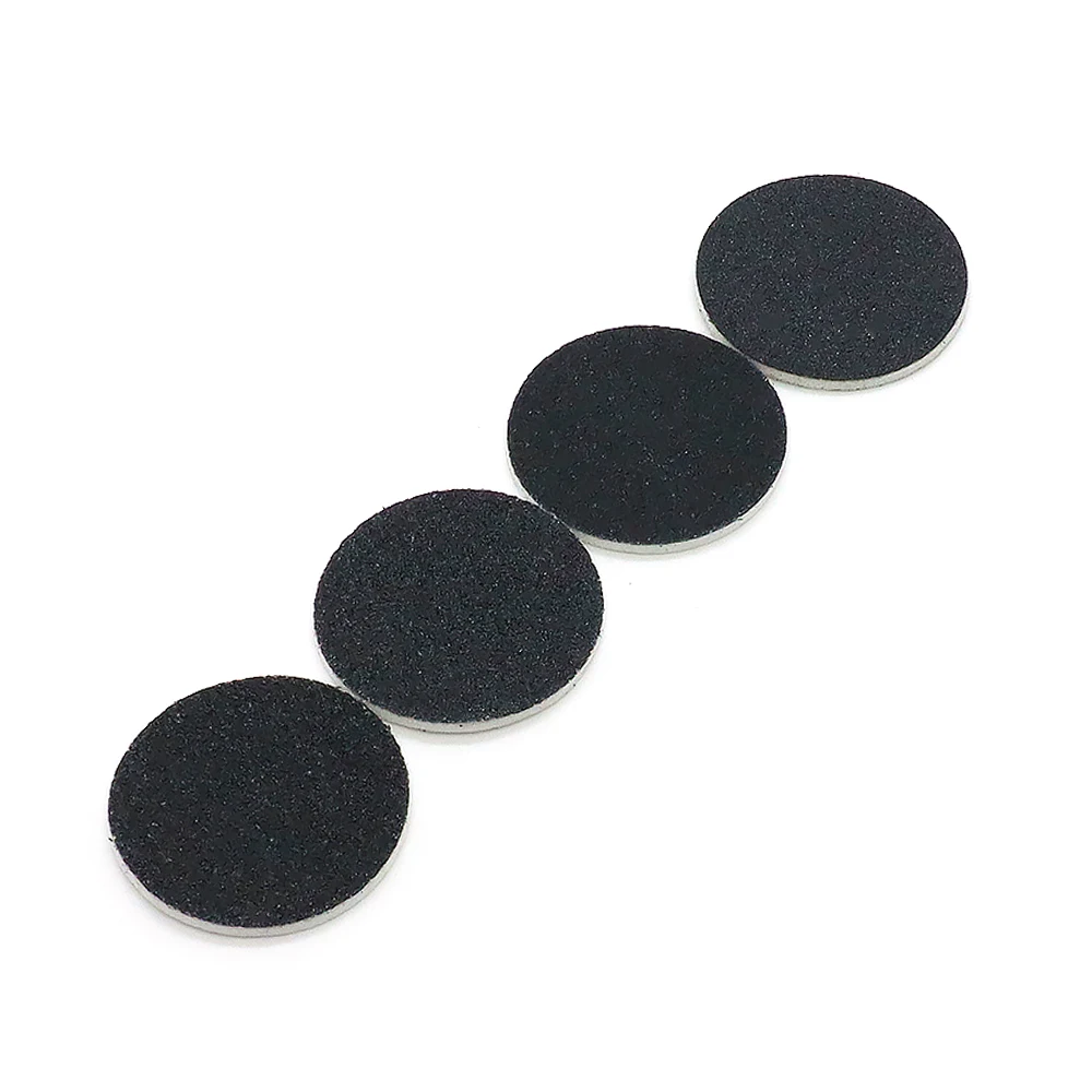 50Pcs Nail Sanding Discs 80/100/180/240 Grit Replacement Sandpaper Disk For Nail Art Electric Drill Bits File Nails Accessories