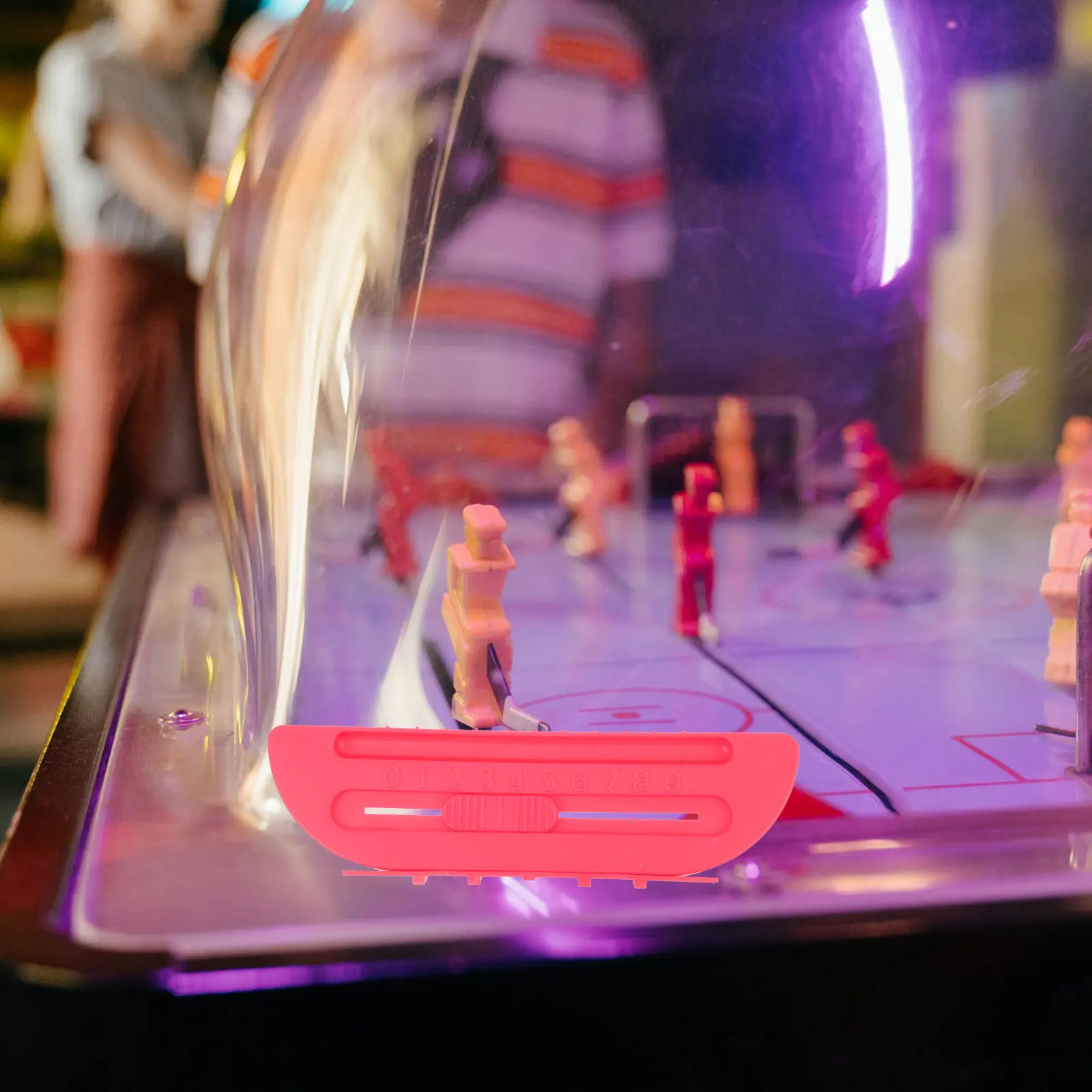 

2pcs Air Hockey Accessories Red Plastic Scorekeepers Replacement Scoring Tool Hockey Table Scorekeepers Scoring Counters