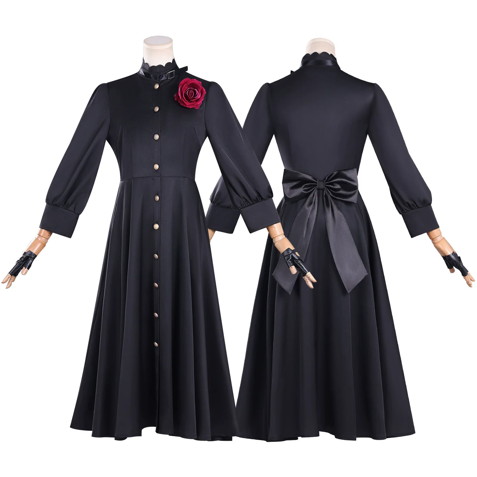 

Алый Эль Вандимион Косплей Костюм Аниме Май Я попросит одну последнюю вещь Женская одежда для рождественской вечеринки на Хэллоуин