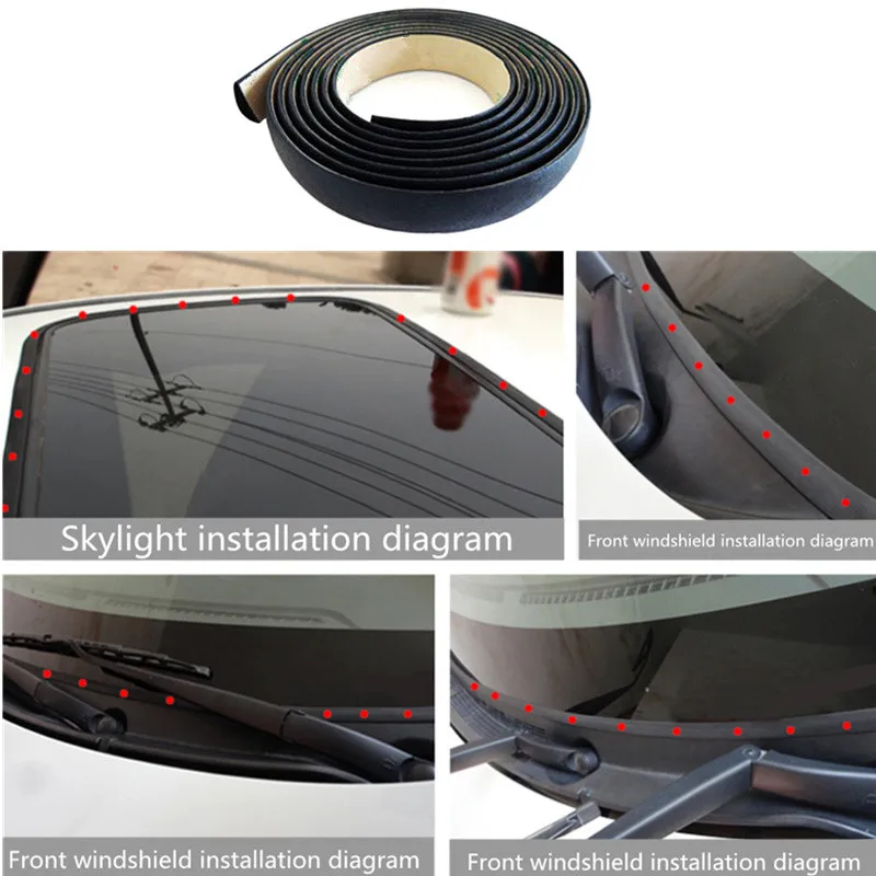 

3M Car sunroof seal sticker for Ford Focus Kuga Fiesta Ecosport Mondeo Escape Explorer Edge Mustang Fusion Flex