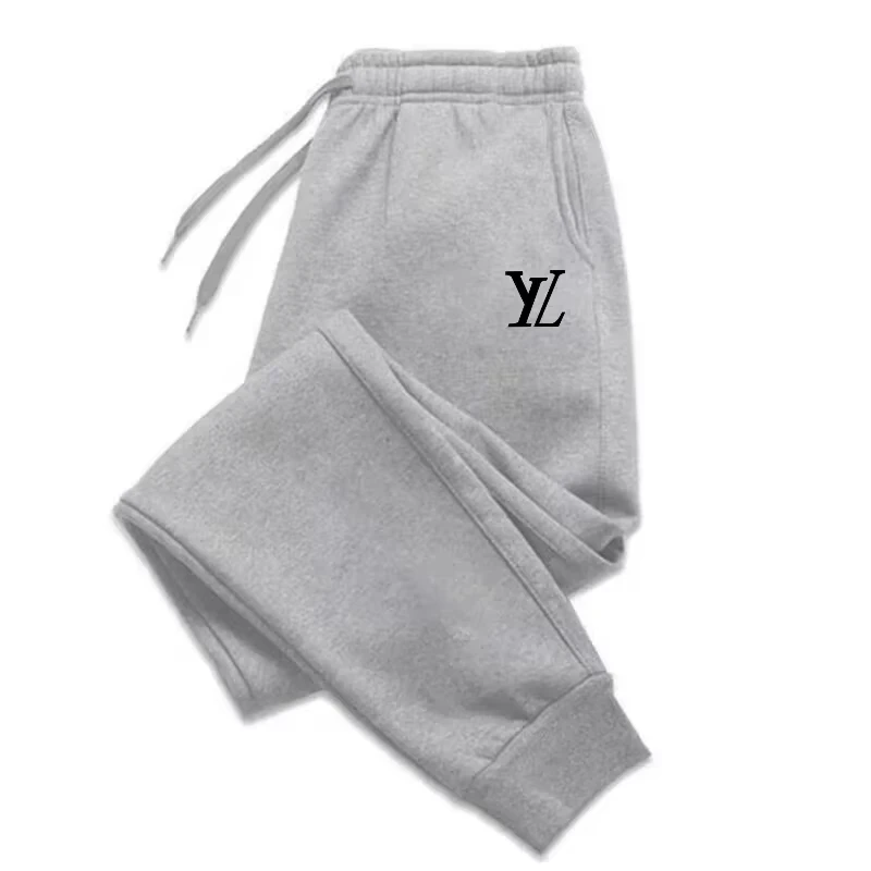2026 Men's New Casual Fashion Letter Printed Sports Pants, Comfortable Sports Running Pants, Men's Outdoor Leisure Pants
