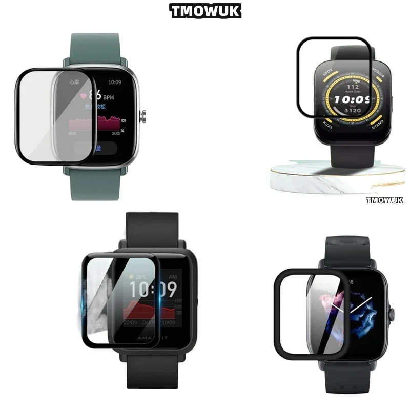 Reflective Coating Film For Amazfit BIP 3 5 6 U Pro Active Unity GTS 2E 2 3 4 MINI, Brightens Display.