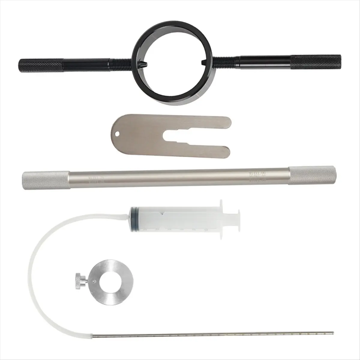 Super Sale Motorcycle Fork Service Tool Kit, Fork Spring Compressor Tool and Front Fork Oil Level Tool Kit, Fork Maintenance Too