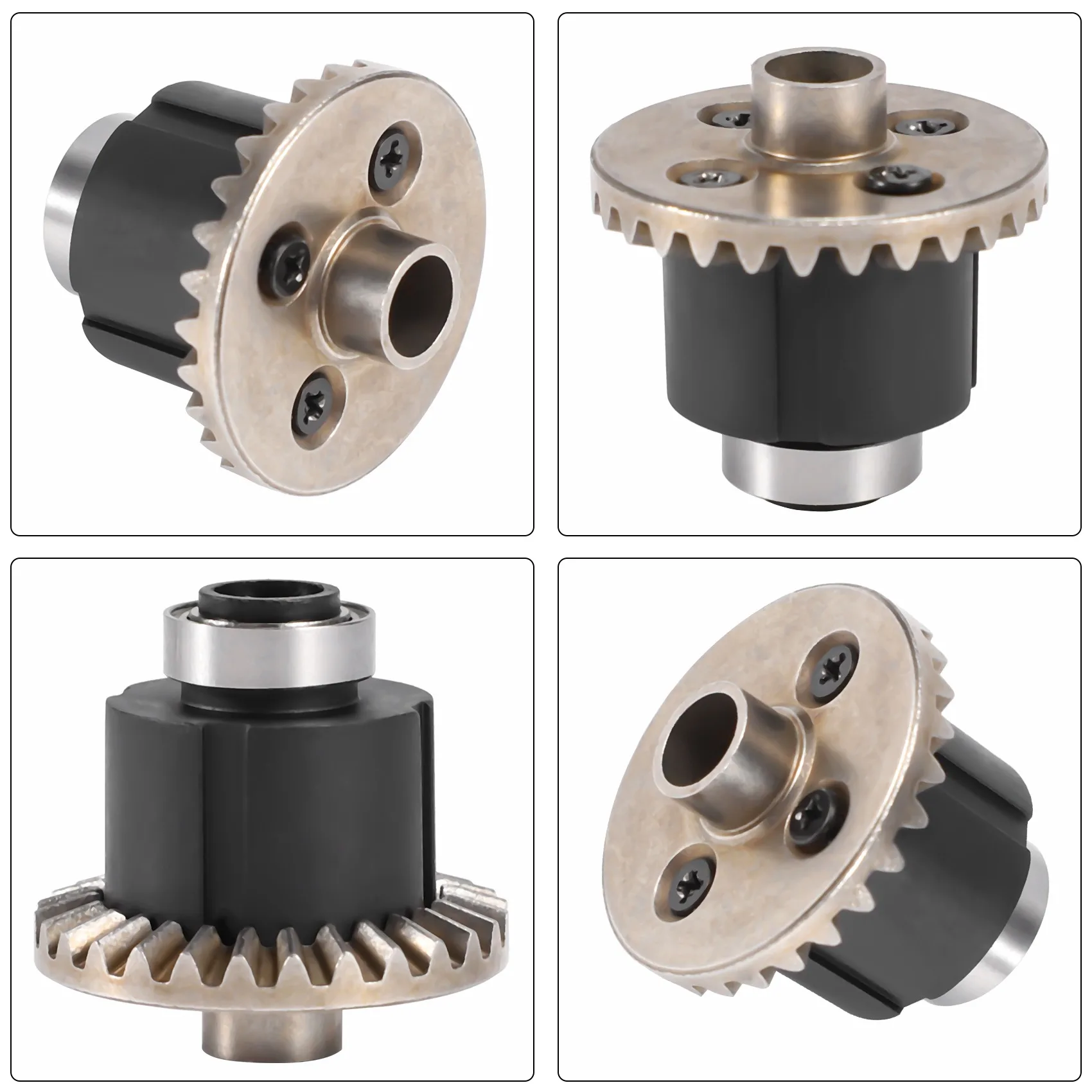 A04F-2 Set Metal Gear Differentieel Voor SG 1603 SG1603 SG1604 UDIRC UD1601 UD1602 1/16 RC Auto Upgrade Onderdelen Accessoires