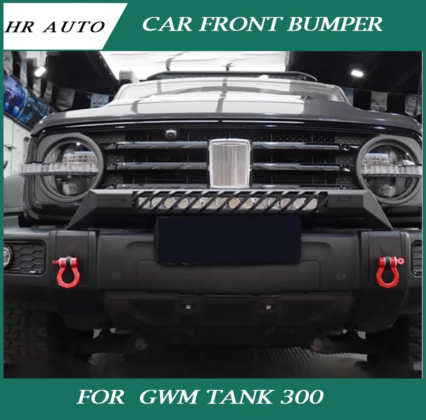 

Car with Unhooking Bumper Can Be Equipped with Spotlights Fit for Tank 300 Modified Car Front Bumper Car Off-road Upgrade Parts