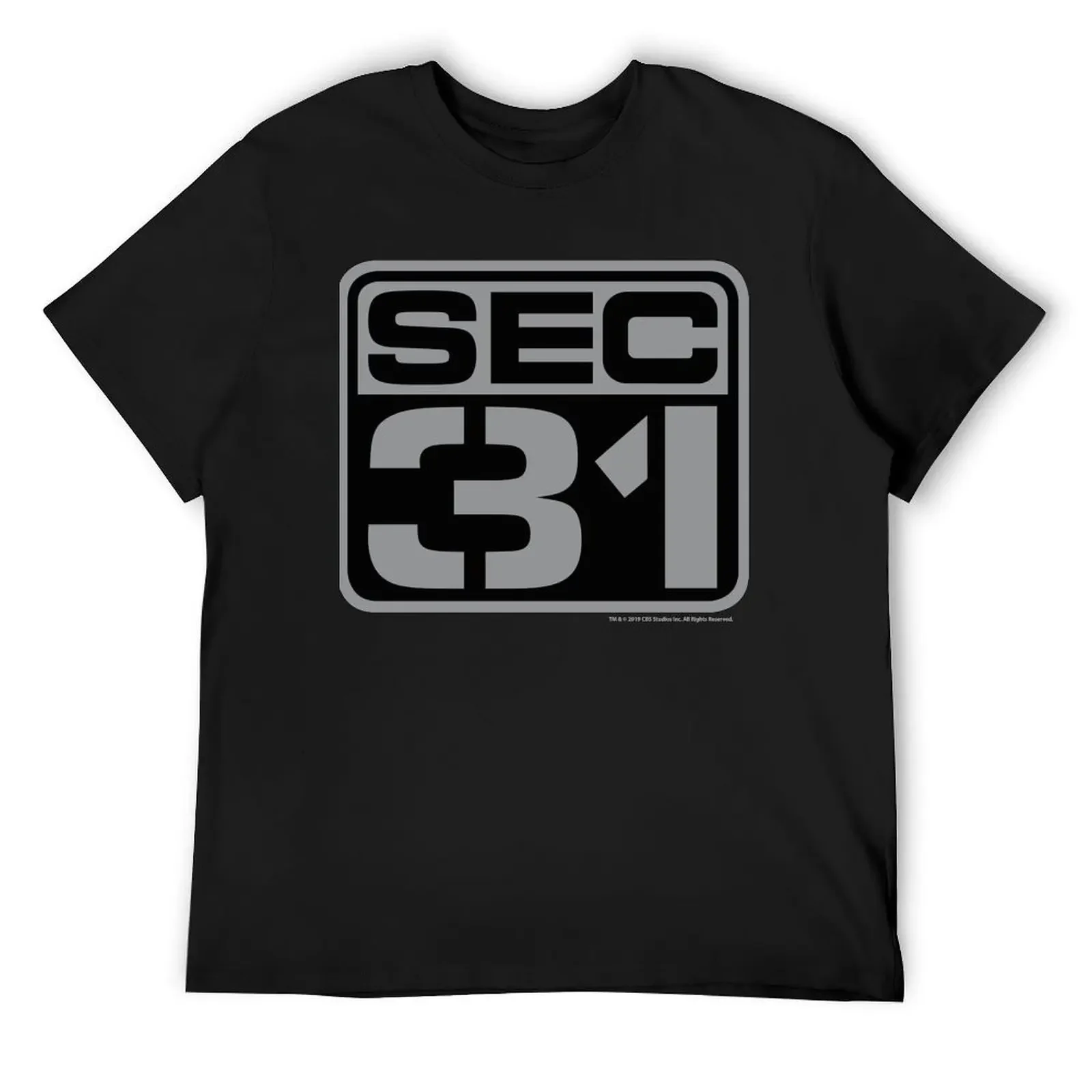 

Star Trek Discovery Section 31 Badge T-Shirt blue archive sports fans summer shirt man t shirt mens fashion