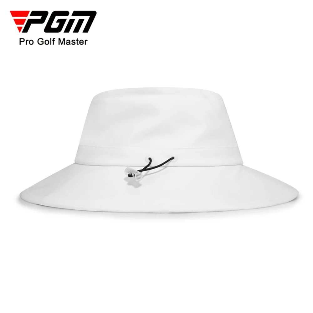 PGM Men UV Golf Hat Adjustable Buckle Windproof Quickdrying Rope Cap Sweat-absorbing Band Outdoor Male Fisherman Hats MZ059