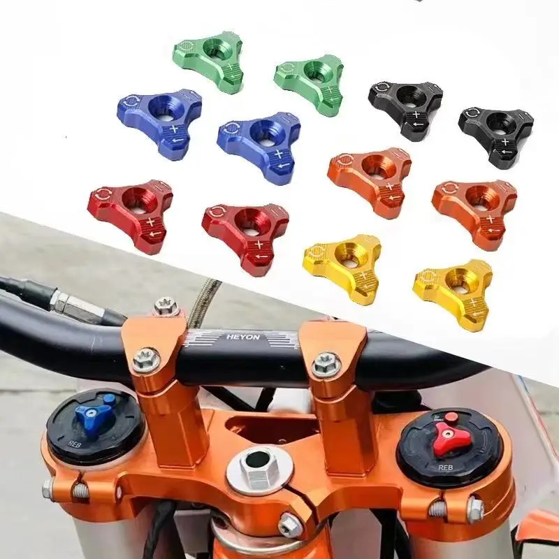 دراجة نارية CNC الجبهة صدمة 48 مللي متر شوكة المقبض الضابط صمام التحكم ل KTM SX SXF EXC XCW 125 250 350 400 450 Supermoto SMC إندورو