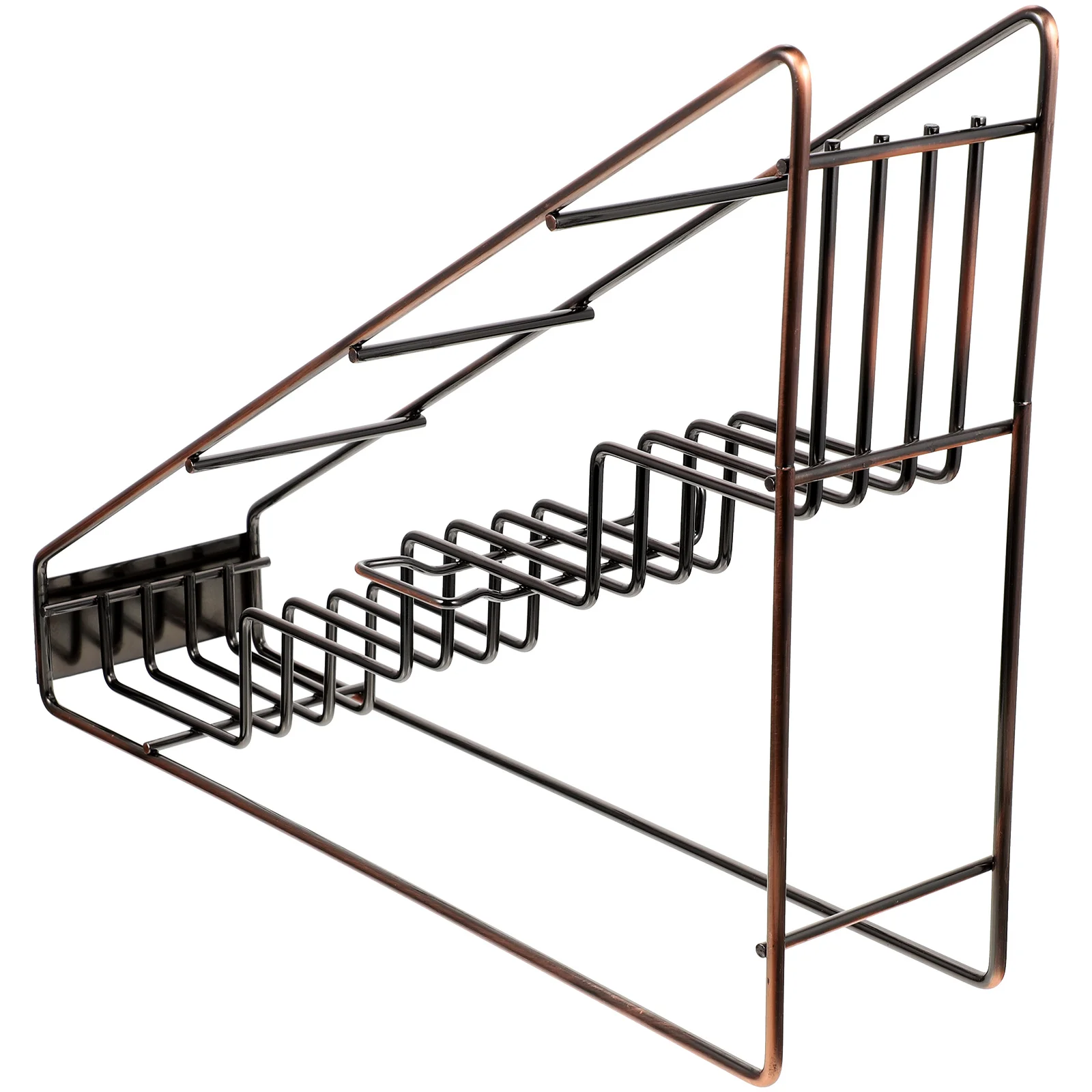 

Multifunctional Iron Organizer Coffee Bar Countertop Storage Shelf Spice Seasoning Bottle Stand Heavy Duty No Sharp Edges
