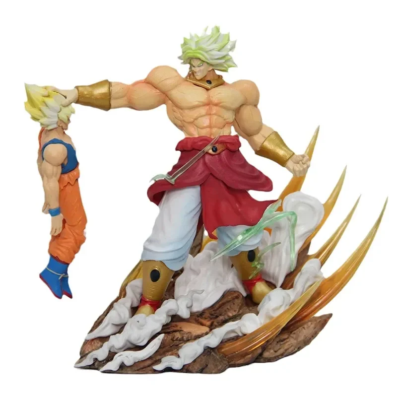 New Anime Broly Dragon Ball Figures Broli Vs Goku Action Figures Pvc Super Saiyan Son Goku Model Collection Ornaments Toys Gifts