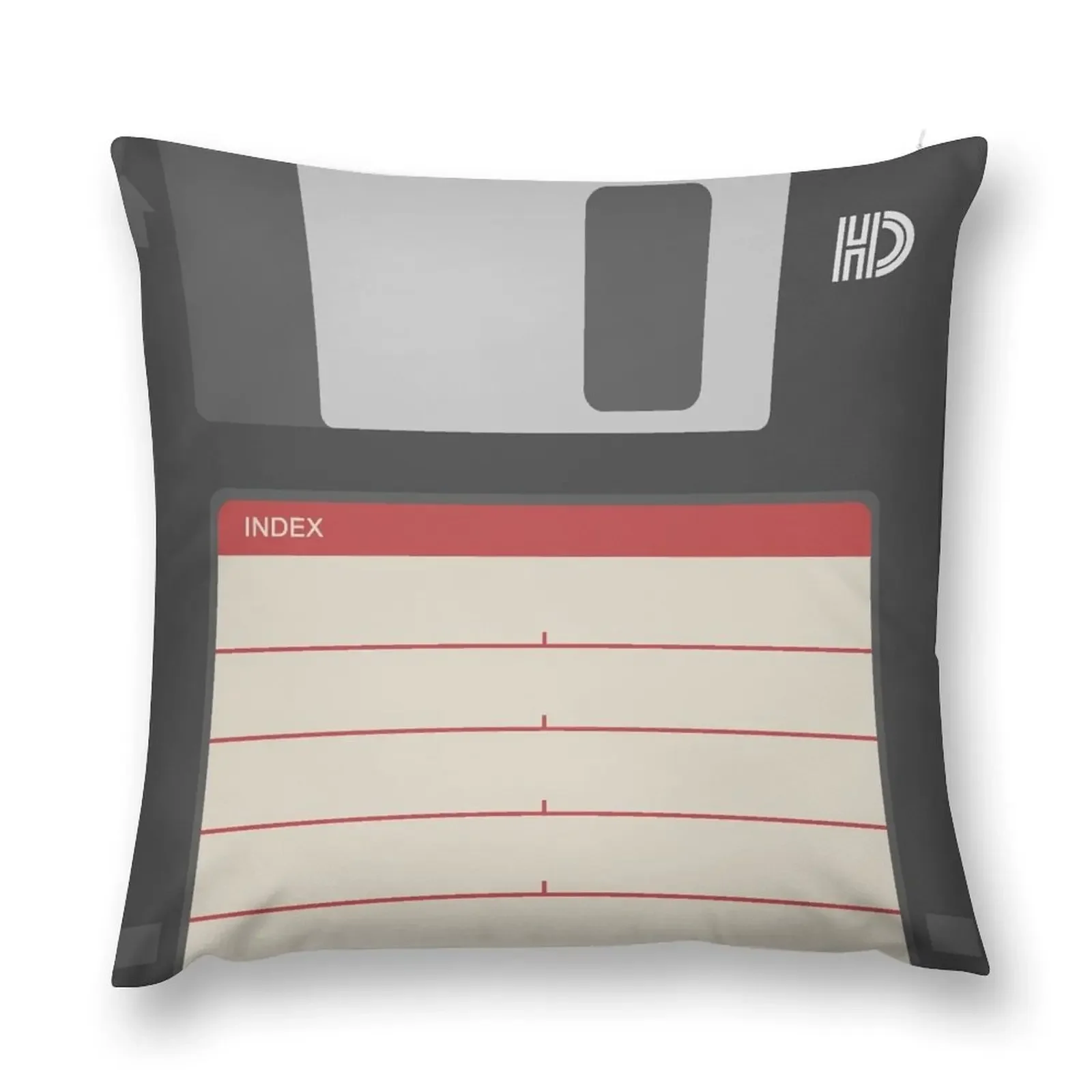 

Floppy Disk - Red Throw Pillow Christmas Pillow Cases home decor items pillow