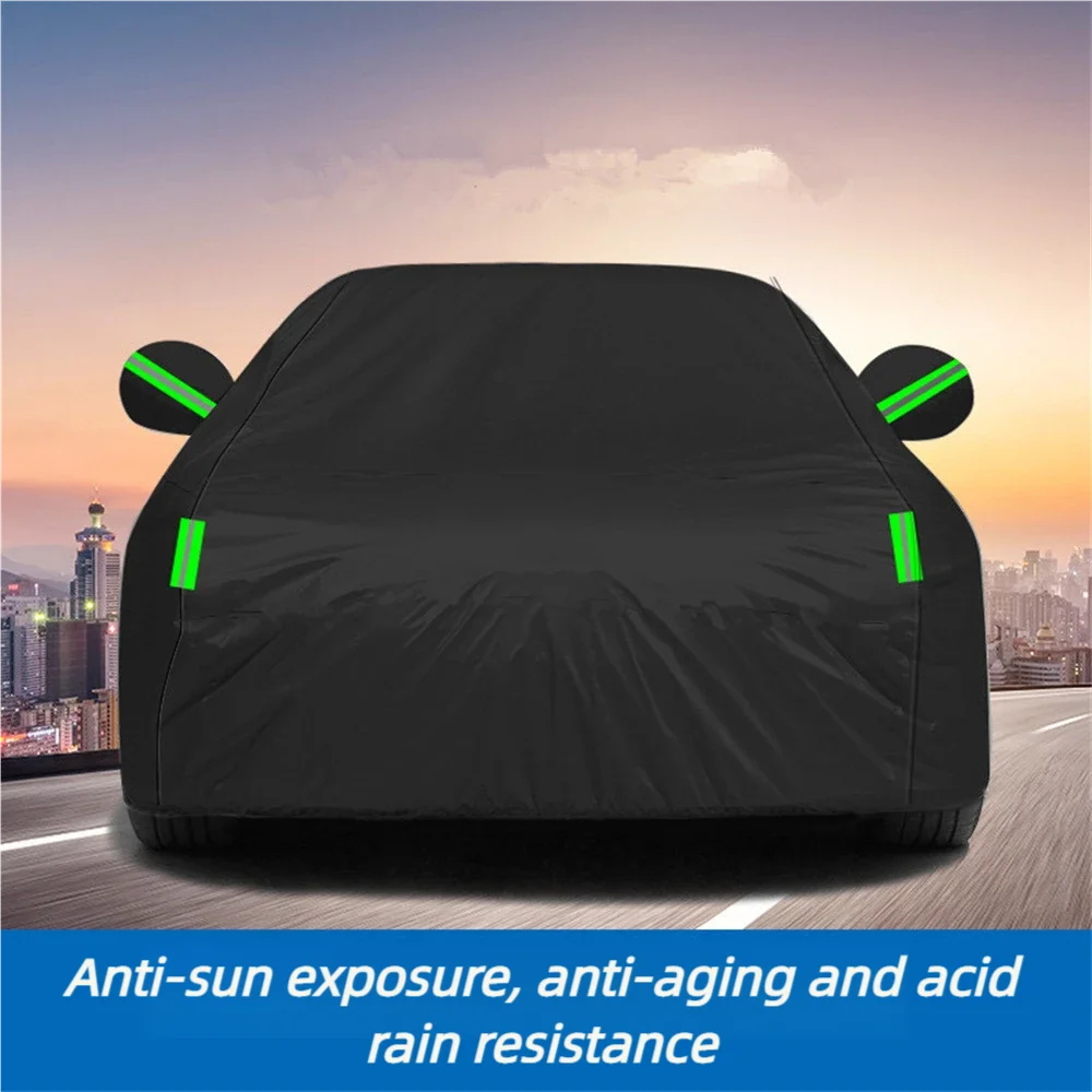 

Car general clothing, sunscreen car cover, waterproof, UV protection, polyester Taff 190T car cover, thickened car cover