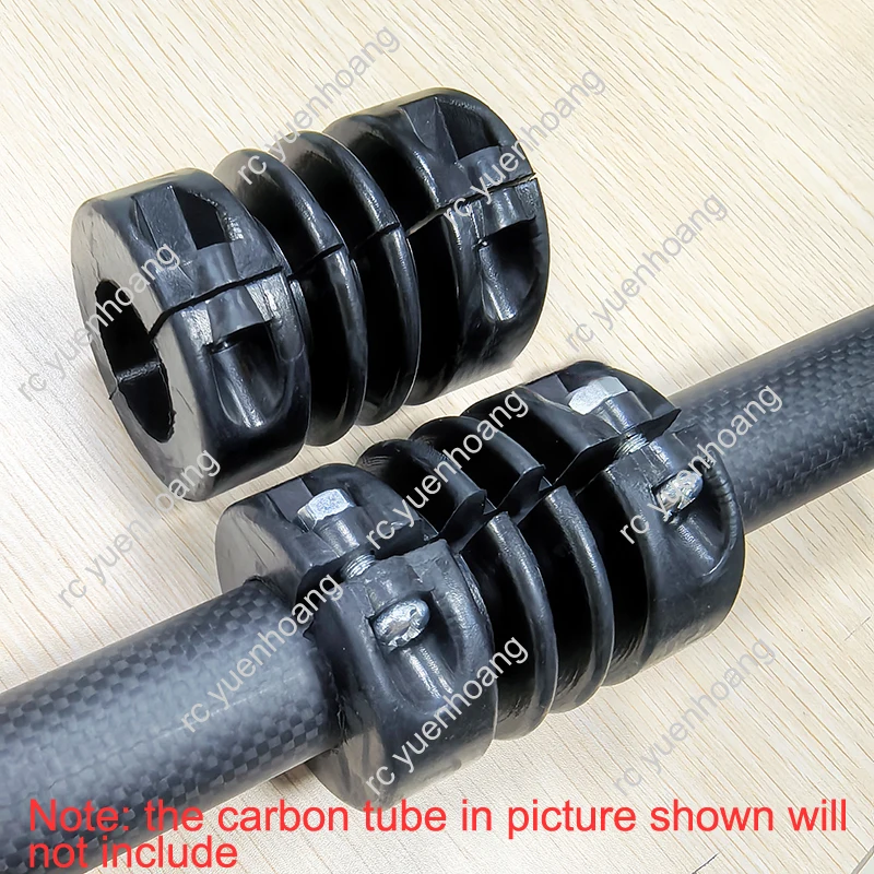 DJI-Amortisseur inconnu des chocs pour train d'atterrissage, RC T30, T40, T20p, trépied d'agriculture végétale UAV, manchon en silicone non ald, tube D30 mm, 4 pièces