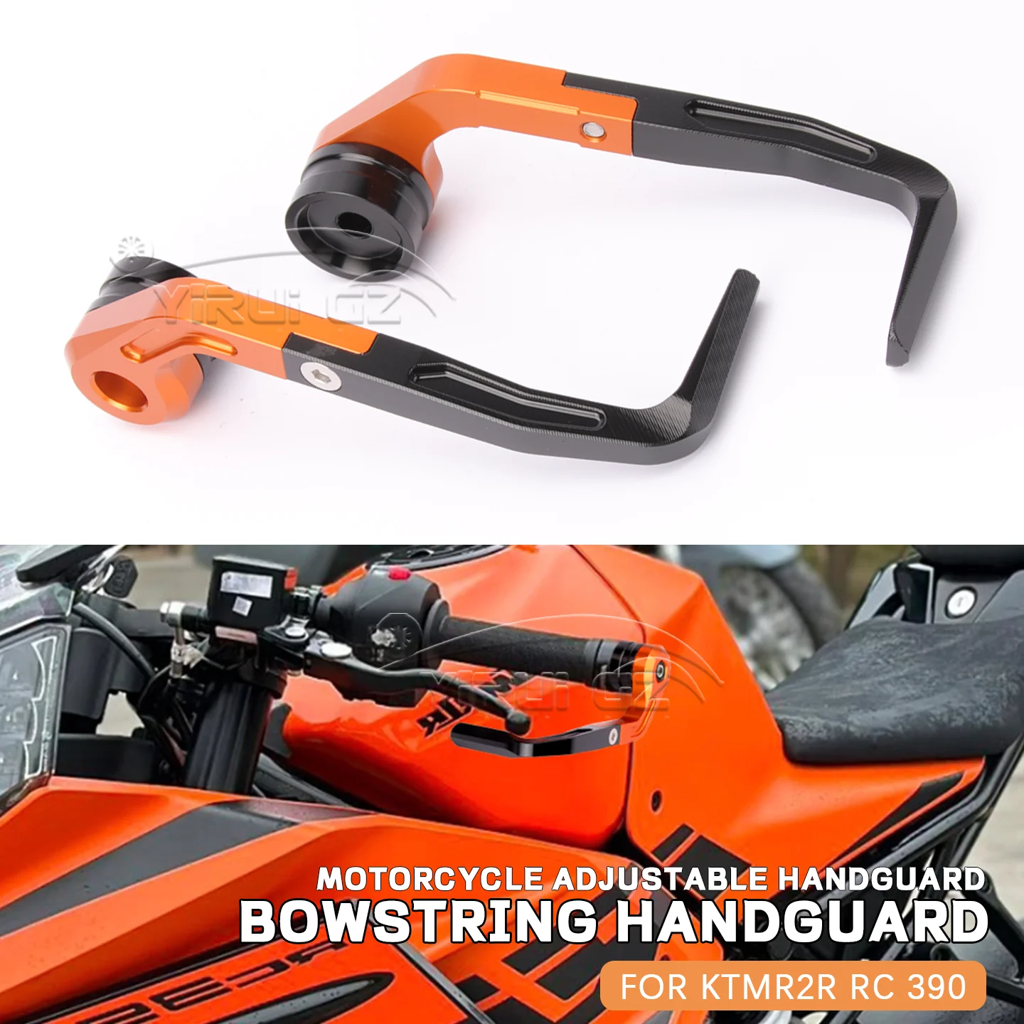 

Universal Motorcycle Accessories Brake Lever Guard CNC Aluminium For RC 390 RC 390 R C 390 Universal 7/8 " Handlebar Protectors
