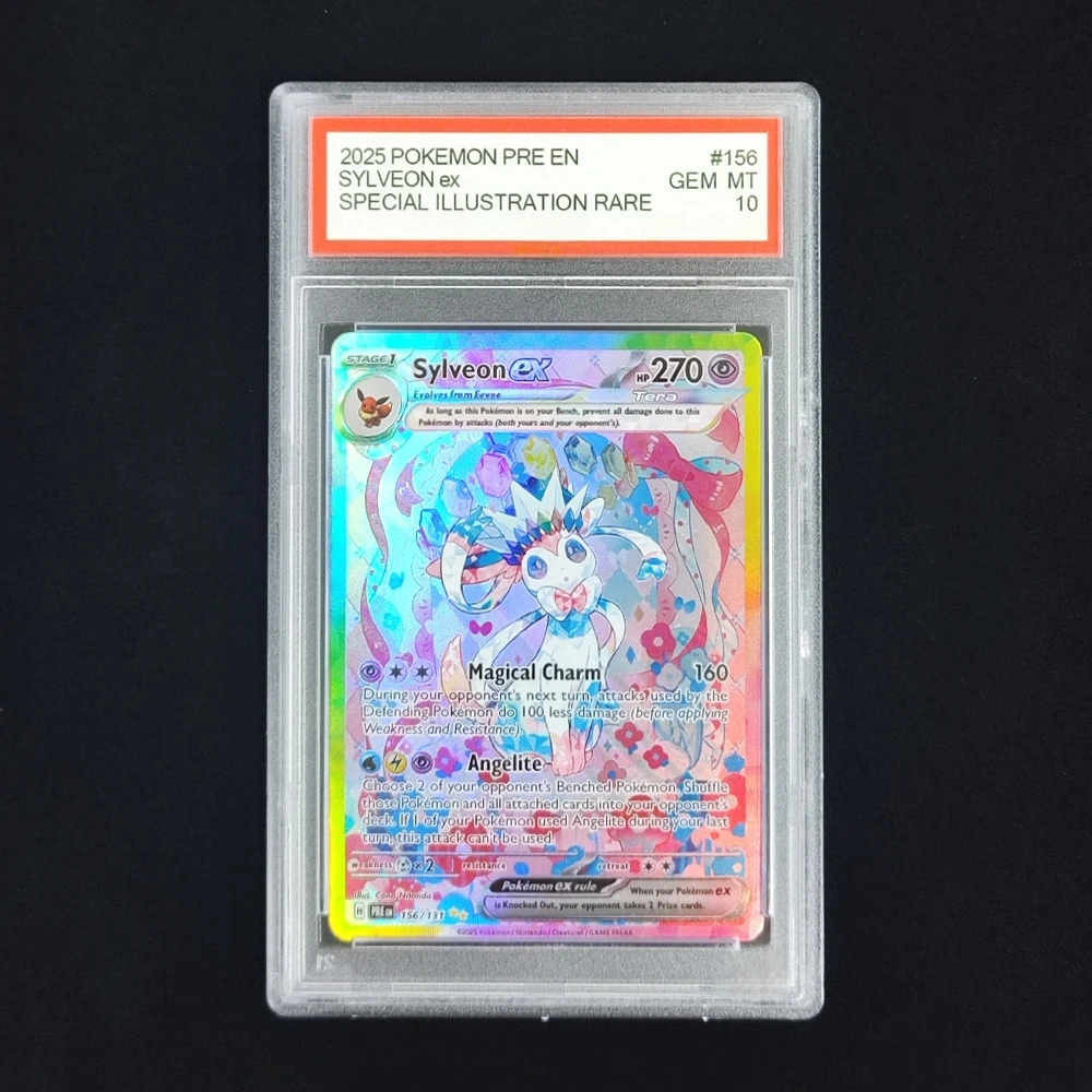 Proxy POKEMON PRE Englische PRISMATIC EVOLUTIONS # 161 UMBREON Sammelkartenspielzeug der Klasse 10, Klasse