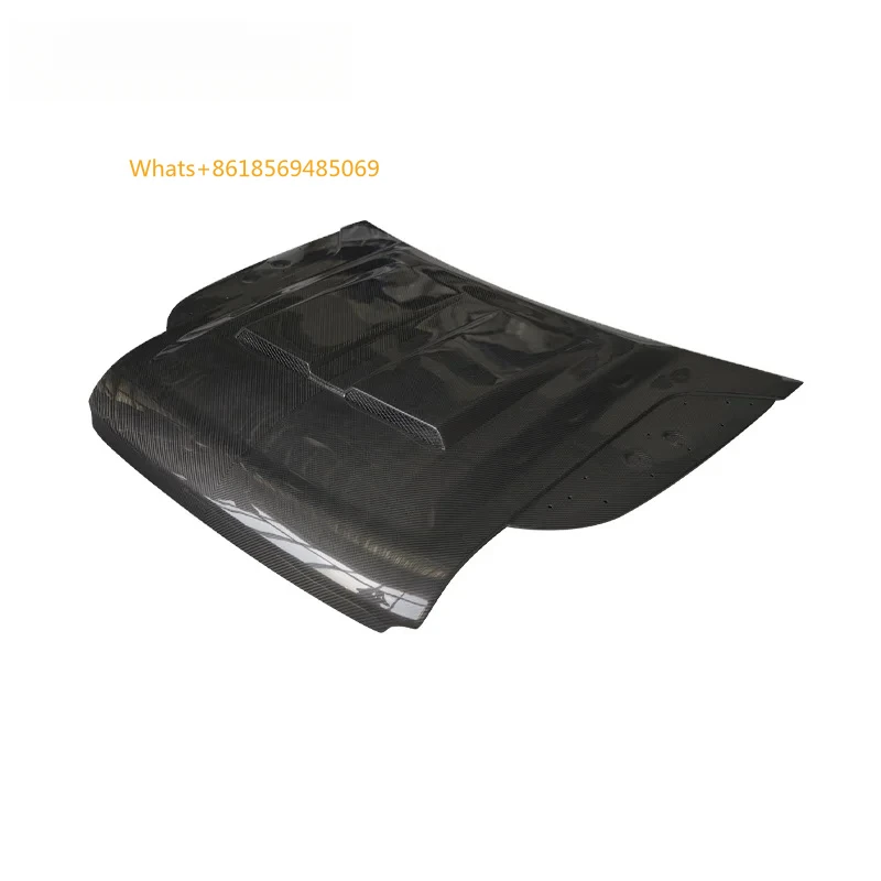 

Auto Body Systems KN Style Dry Carbon Fiber Front Bonnet Defender 90 110 130 Hood