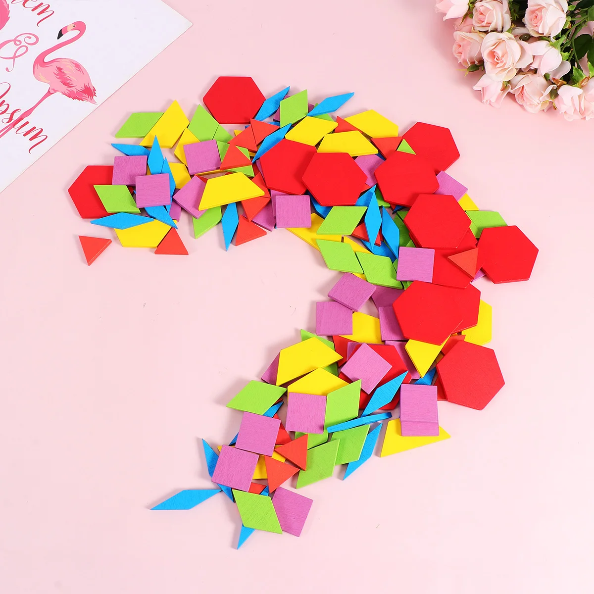 155 stuks geometrie vorm puzzelbord educatief vroeg leren spel cognitieve matching cadeau voor kinderen kinderen hout geometrisch