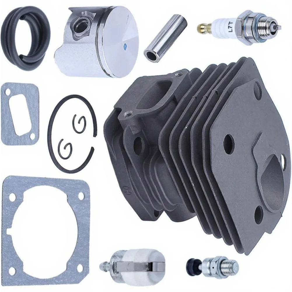 for piston and Cylinder Set 45mm for Hus 353 351 350 346XP 340 for chainsaw Engine Upgrade Kit Compatible with 350 Series