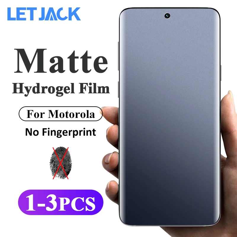 

1-3Pcs Matte Hydrogel Film For Motorola X40 X30 S30 ThinkPhone Screen Protector For Moto Edge 20 30 Ultra Neo 40 Pro Not Glass