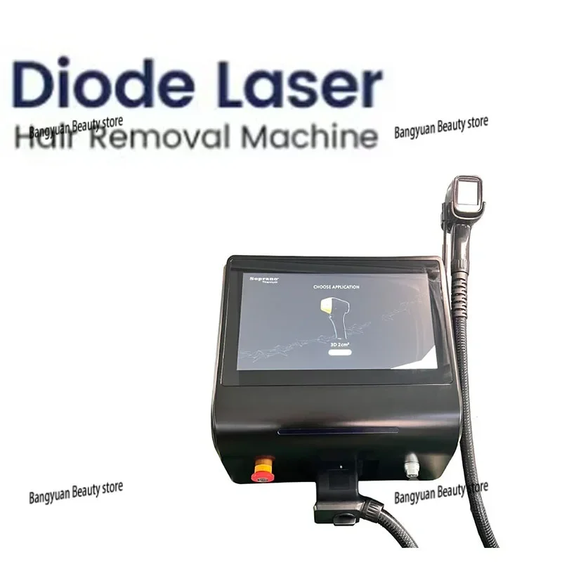 

Портативный диодный лазер 808 нм, 3 длины волны, постоянный 755 808 1064 Лазерная эпиляция для удаления волос