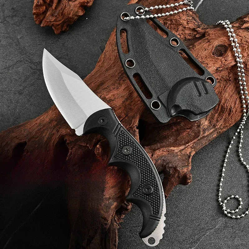 new Outdoor wilderness survival knife multifunctional straight knife outdoor knife non folding knife portable knife