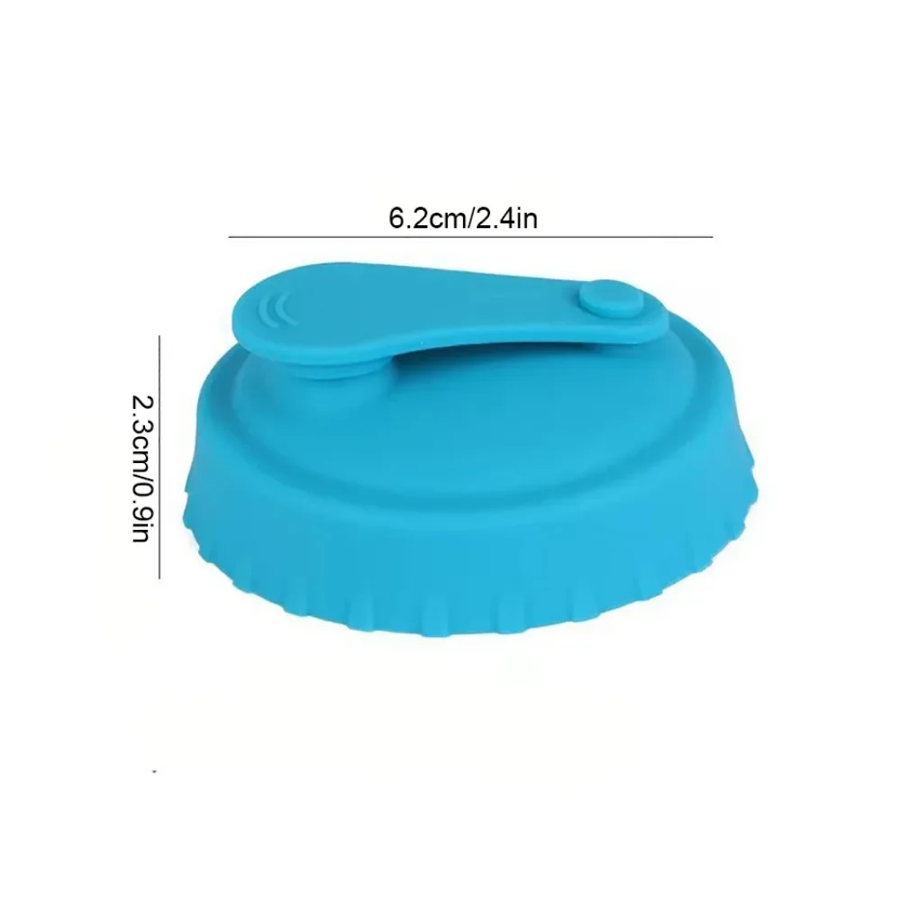1PC Cup Lid Silicone Soda Can Lid Reusable Can Stopper for Soda Beer Drinks Juice Coke Beverage fits Standard Cans Protector - Detail 1